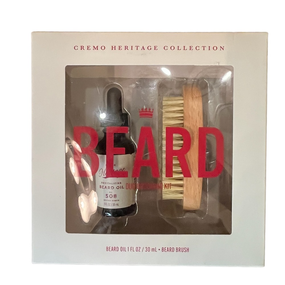 Cremo Heritage Men’s Beard Grooming Kit